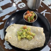 vegan veggie burrito  at Brunch de Salento in Salento