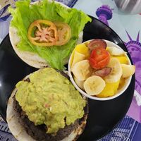 vegan arepa brunch at Brunch de Salento in Salento