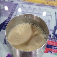 amazing juice with almond milk at Brunch de Salento in Salento