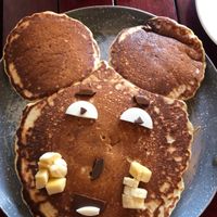 Bear pancake at Brunch de Salento in Salento