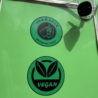 Vegan label  at Shak Shuk Arabian Food - Maybe closed in Tashkent