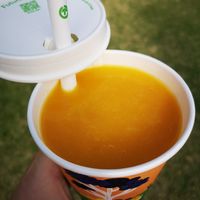 Mango Smoothie at Juice Station in Bayswater