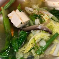 Clear soup  at Charoen Krung in New York City