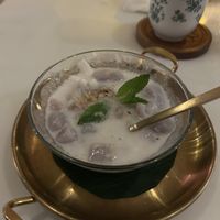 Coconut milk dessert   at Charoen Krung in New York City