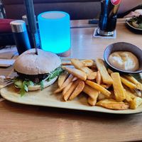 Veganer Beyond Burger at News Cafe - Papenburg in Papenburg