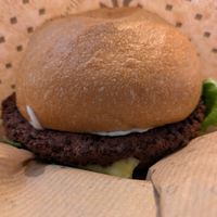 Truffle melt burger at Swing Kitchen in Zurich