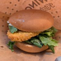 Classic chick'n planty at Swing Kitchen in Zurich