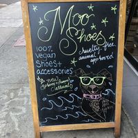 Yay! 100% vegan. at MooShoes in New York City