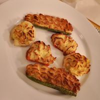 stuffed vegetables (veg filling) at Trattoria da Pezzi in Genoa