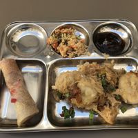 Buffet paid by the weight  at Dhaba Beas - Tynska in Prague