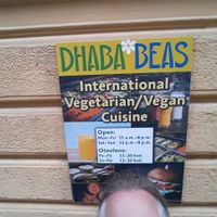 The Dhaba sign 😁 at Dhaba Beas - Tynska in Prague