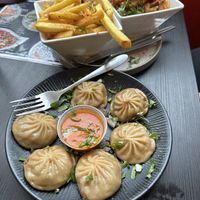 Vegan momos  at Momos in Liverpool