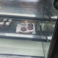 Some of their selections of vegan cakes  at SAMSARA in Lima