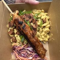 Bbq combo platter  at Yeah Dawg - Food Cart in Brooklyn