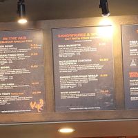 Veg menu options at Viva Chicken in St George
