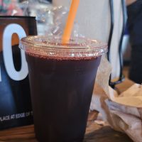 Hibiscus drink at Viva Chicken in St George