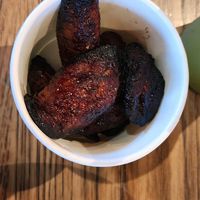 Blackened caramelized plantains at Viva Chicken in St George