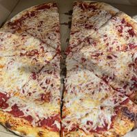 Plain pizza  at Paranormal Pop Ups in Bethlehem