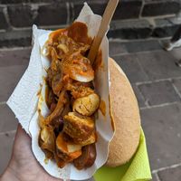 Currywurst at Tofustand Freiburg - Maybe closed in Freiburg
