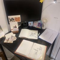 There was also a gallery called “The Attic”, I think, with an artist’s second solo exhibition showing which was super cute- loved to see this as an artist myself   at On The Move in Seoul