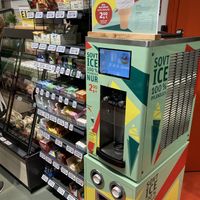 Vegan soft ice machine!  at REWE Voll Pflanzlich in Berlin