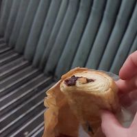 Cocoa filled flaky pastry at REWE Voll Pflanzlich in Berlin