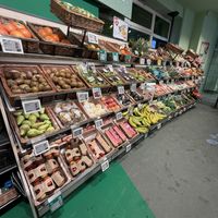 Fresh fruits and vegetables.  at REWE Voll Pflanzlich in Berlin