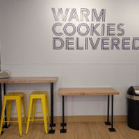 interior at Insomnia Cookies in Portland
