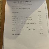 The vegan cookies are marked by (Vg), but there’s no explanation of the abbreviation on the menu. Confirmed vegan by asking.   at Swallow - Specialty Coffee & Houseplants in Alicante