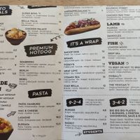 Menu deel 2 at Hamburg in Aarschot