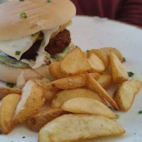 The Mexican met frieten at Hamburg in Aarschot