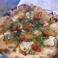 Måneskin pizza  at ROCK'N'PIZZA  in Granada