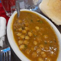 Vegan chana masala at Mama Masala Indian Cuisine in Ho Chi Minh City