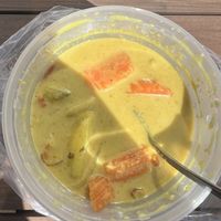 Yellow curry  at Secrets Of Tiger in Emeryville