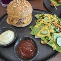 Healthy Mercy Burger #Veganuary at Mercy Republic in Bangkok