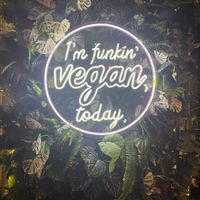 Sign as you enterr #Veganuary at Mercy Republic in Bangkok