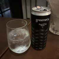 Sparkling water  at Mercy Republic in Bangkok
