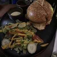 Smoky Beyond burger   at Mercy Republic in Bangkok
