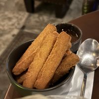 An order of soy sticks for free!  at Mercy Republic in Bangkok