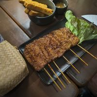 BBQ sticks at Mercy Republic in Bangkok