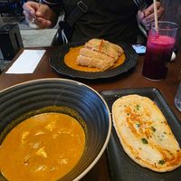 Delicious food, in a delightful calm lunchtime atmosphere. at Mercy Republic in Bangkok