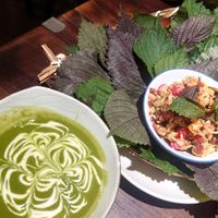 Soup at Dana Vegan House in Hanoi