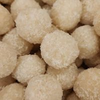 Coconut balls at Forest Boutique in Thimphu