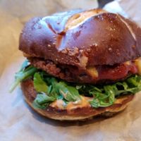 Beastmode Burger Deluxe  at The Cinnamon Snail in New York City