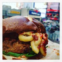 Beastmode Burger!! at The Cinnamon Snail in New York City