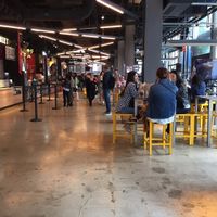 Love the setting at The Pennsy at The Cinnamon Snail in New York City