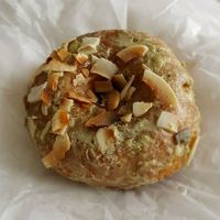 Coconut Thai basil donut at The Cinnamon Snail in New York City
