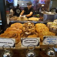 Donuts at The Cinnamon Snail in New York City