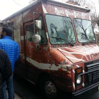 The van at The Cinnamon Snail in New York City
