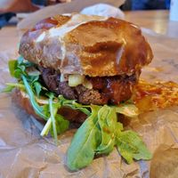 Beastmode Burger Deluxe at The Cinnamon Snail in New York City